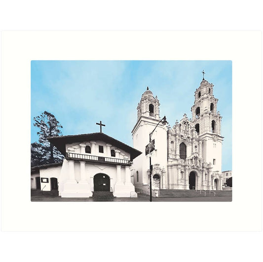 Dolores Mission | Blank Greeting Card