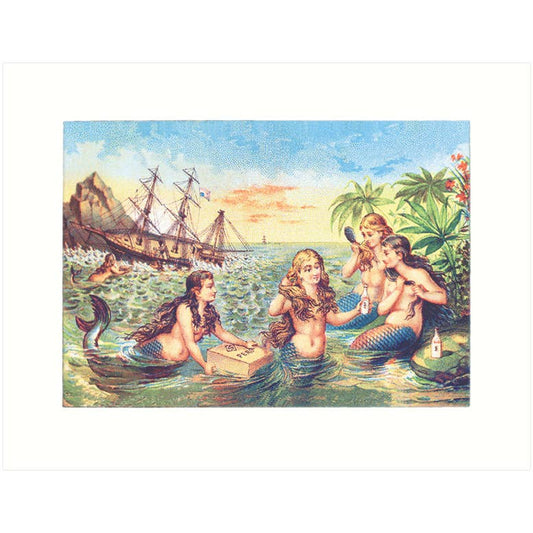 Mermaids | Blank Greeting Card