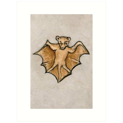 Bat | Blank Greeting Card