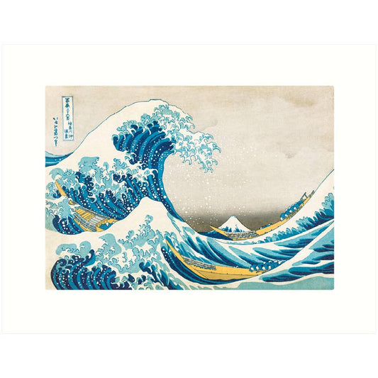 The Great Wave - Hokusai | Blank Greeting Card