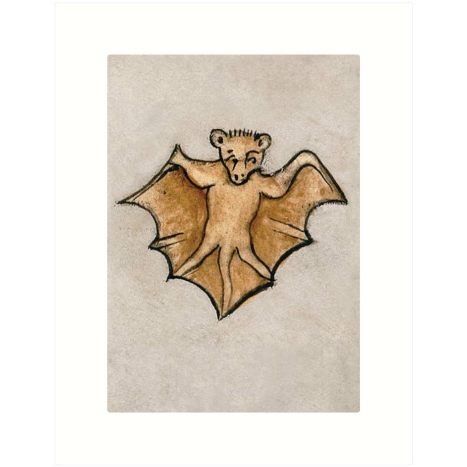 Bat | Blank Greeting Card
