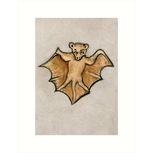Bat | Blank Greeting Card