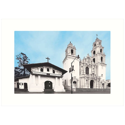 Dolores Mission | Blank Greeting Card