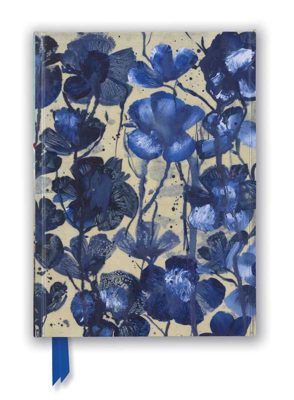 Wan Mae Dodd: Blue Poppies (Foiled Journal) by