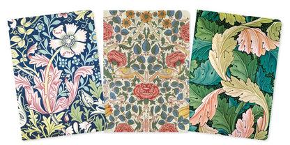 William Morris Set of 3 Standard Notebooks by