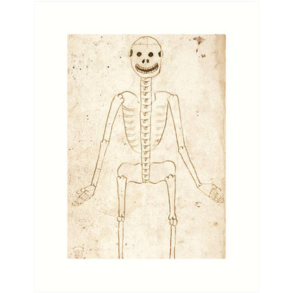 Skeleton | Blank Greeting Card